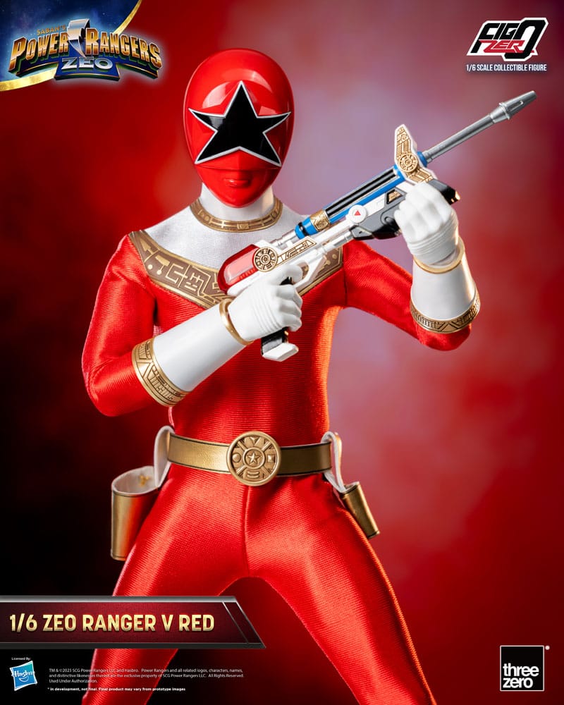 Power Rangers Zeo Figura FigZero 1/6 Ranger V Red 30 cm