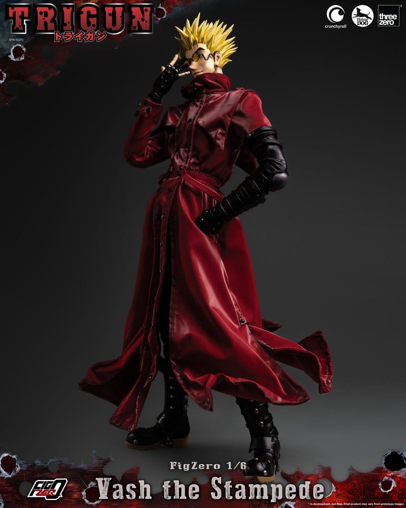 Trigun Figura FigZero 1/6 Vash the Stampede 31 cm - Z POP Toys