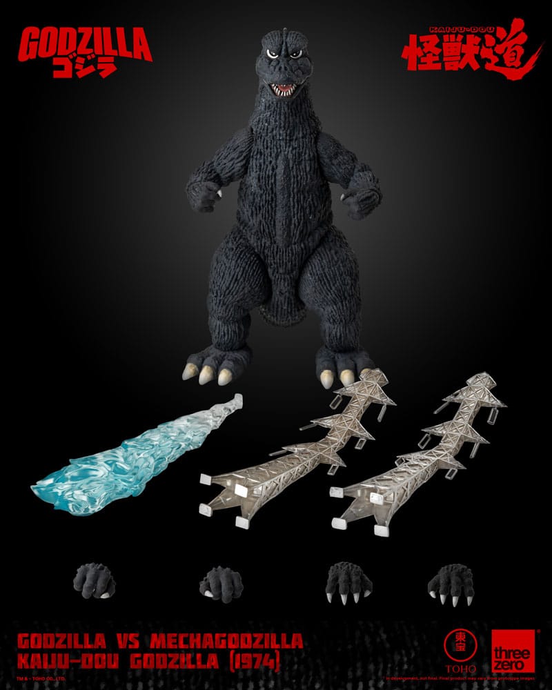 Godzilla vs. Mechagodzilla (1974) Figura Kaiju-Dou Godzilla (1974) 23 cm - Z POP Toys