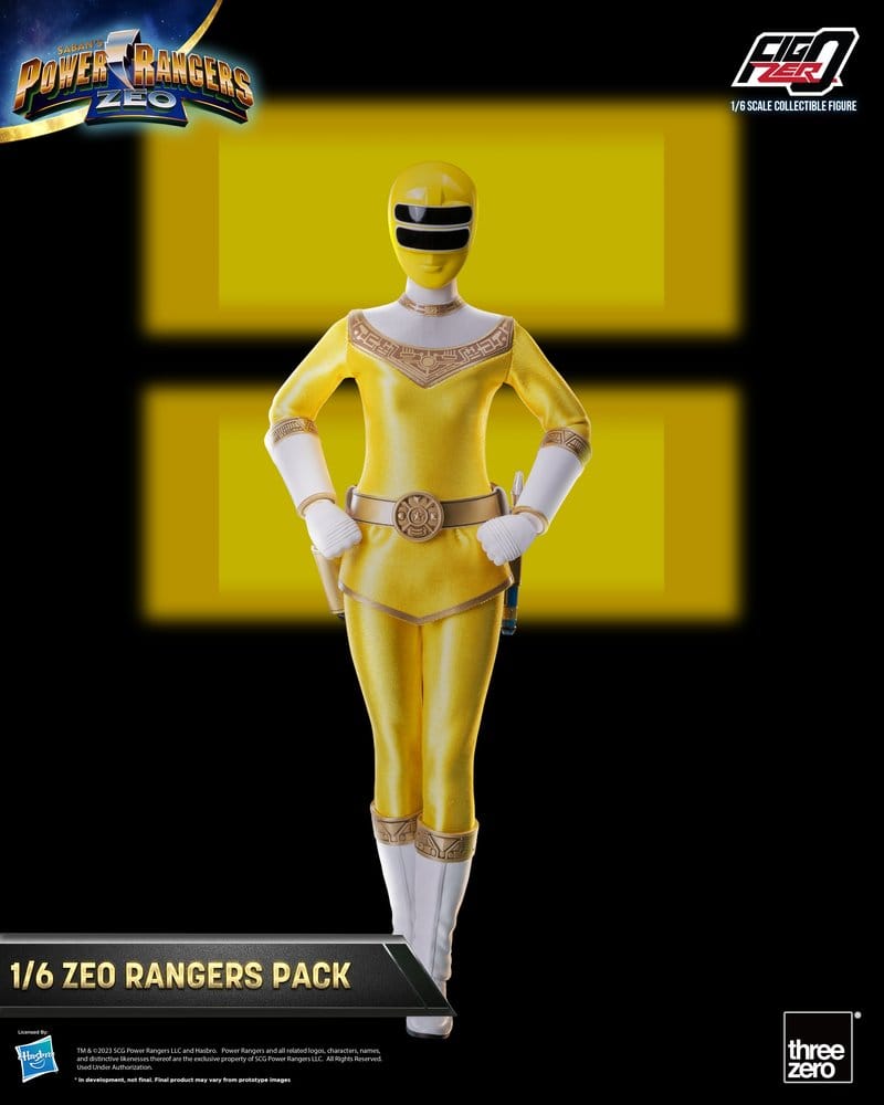 Power Rangers Zeo Pack de 5 Figuras FigZero 1/6 Zeo Rangers 30 cm