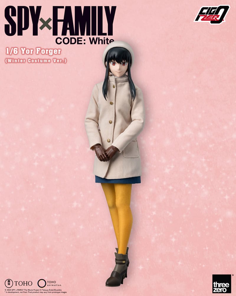 Spy x Family Figura FigZero 1/6 Yor Forger (Winter Costume Ver.) 31 cm
