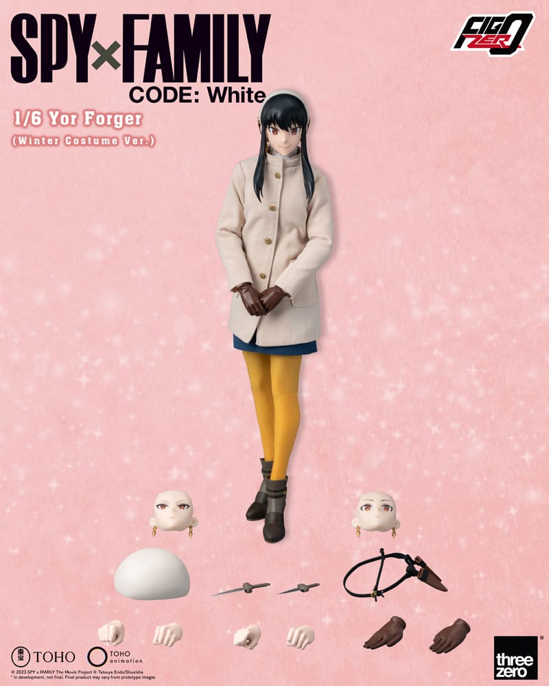 Spy x Family Figura FigZero 1/6 Yor Forger (Winter Costume Ver.) 31 cm