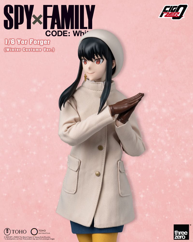 Spy x Family Figura FigZero 1/6 Yor Forger (Winter Costume Ver.) 31 cm