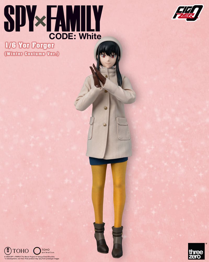 Spy x Family Figura FigZero 1/6 Yor Forger (Winter Costume Ver.) 31 cm