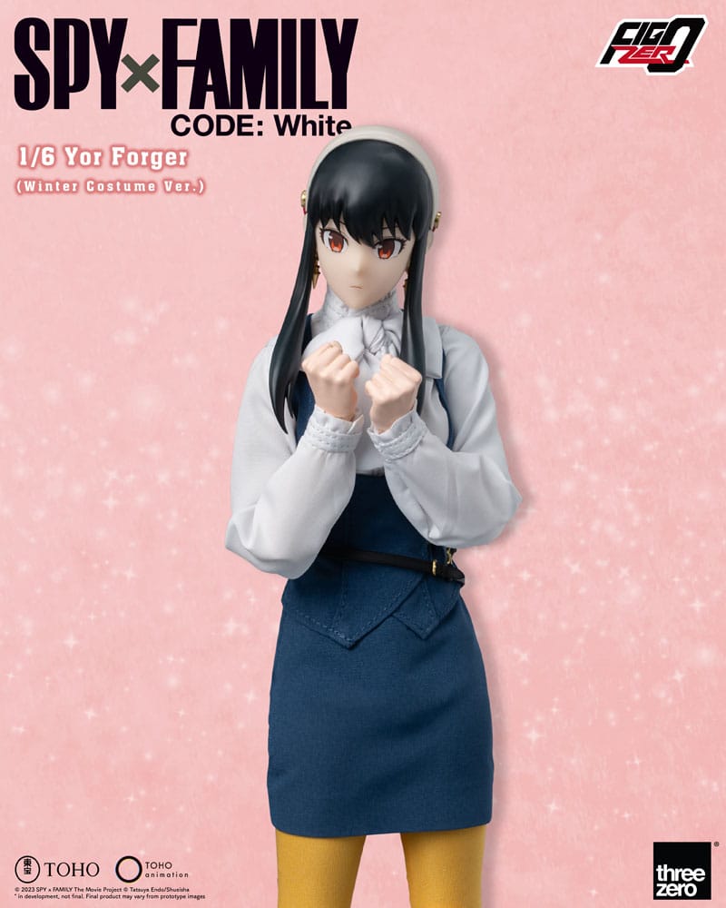 Spy x Family Figura FigZero 1/6 Yor Forger (Winter Costume Ver.) 31 cm