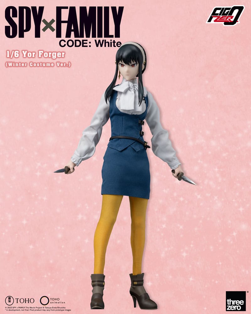 Spy x Family Figura FigZero 1/6 Yor Forger (Winter Costume Ver.) 31 cm