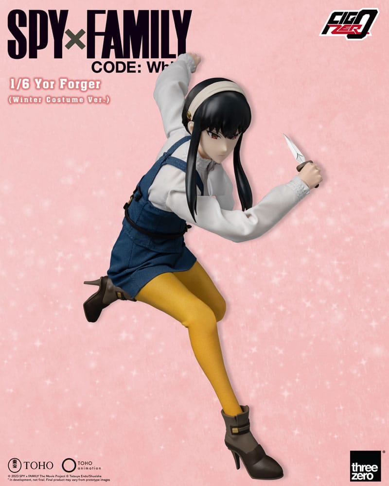 Spy x Family Figura FigZero 1/6 Yor Forger (Winter Costume Ver.) 31 cm