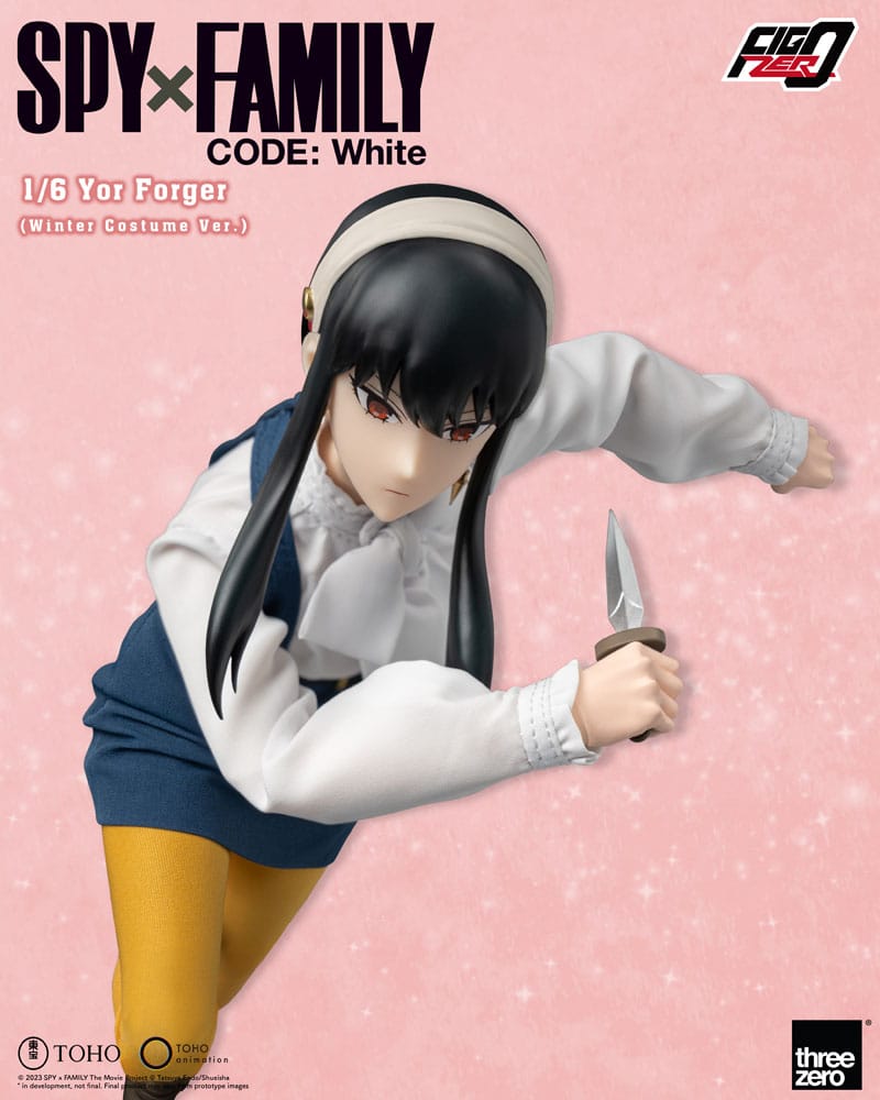 Spy x Family Figura FigZero 1/6 Yor Forger (Winter Costume Ver.) 31 cm
