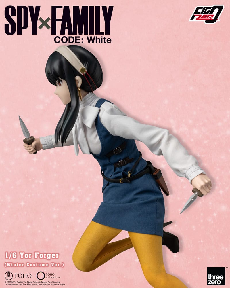 Spy x Family Figura FigZero 1/6 Yor Forger (Winter Costume Ver.) 31 cm