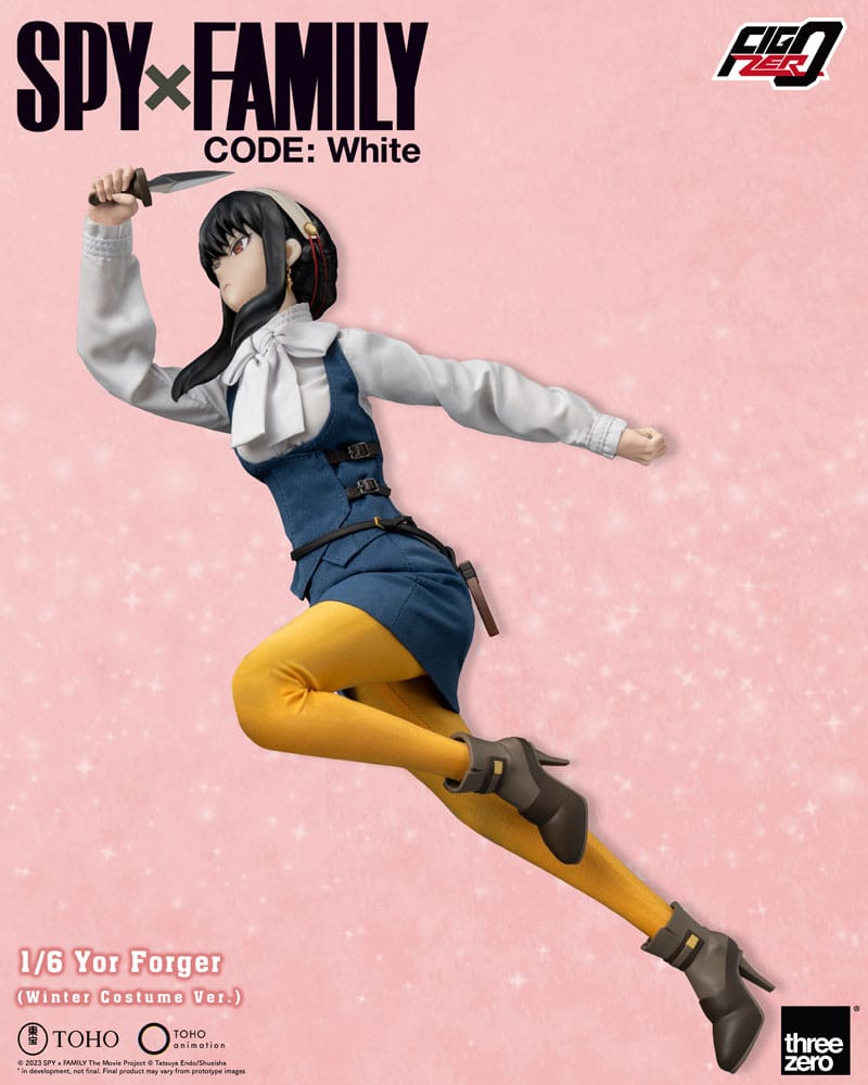 Spy x Family Figura FigZero 1/6 Yor Forger (Winter Costume Ver.) 31 cm