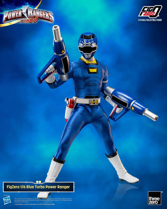 Power Rangers Turbo Figura FigZero 1/6 Blue Turbo Power Ranger 30 cm - Z POP Toys