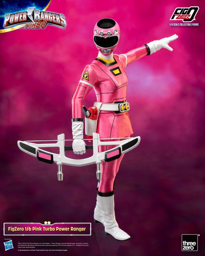 Power Rangers Turbo Figura FigZero 1/6 Pink Turbo Power Ranger 30 cm - Z POP Toys
