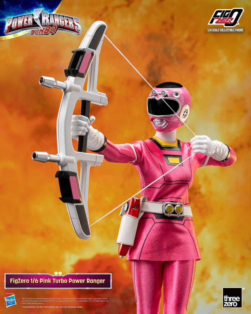 Power Rangers Turbo Figura FigZero 1/6 Pink Turbo Power Ranger 30 cm - Z POP Toys