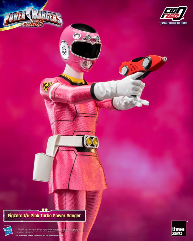Power Rangers Turbo Figura FigZero 1/6 Pink Turbo Power Ranger 30 cm - Z POP Toys