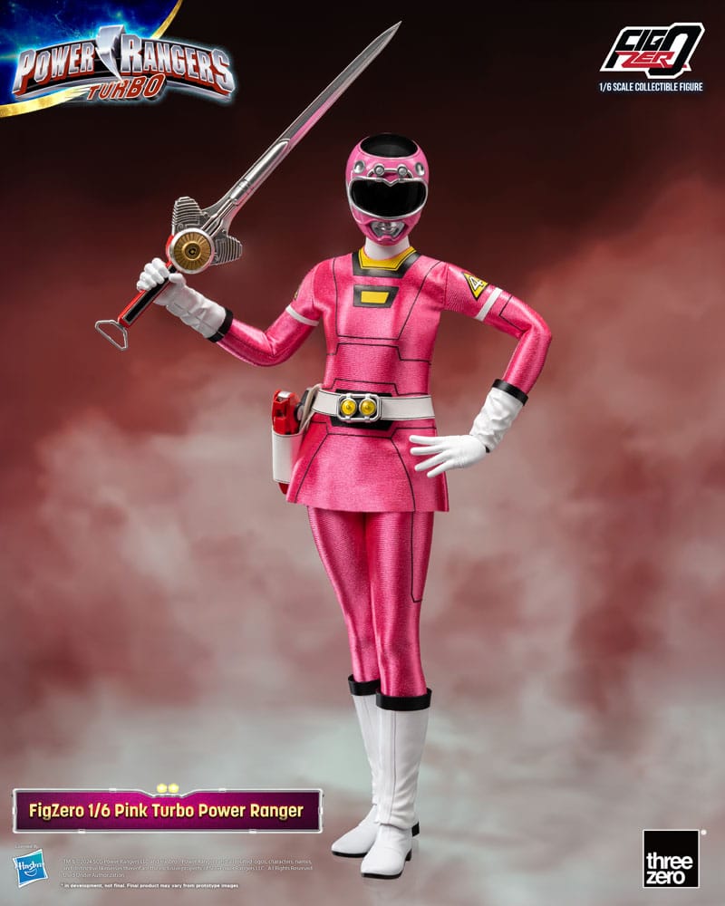 Power Rangers Turbo Figura FigZero 1/6 Pink Turbo Power Ranger 30 cm - Z POP Toys
