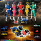 Power Rangers Turbo Pack de 5 Figuras FigZero 1/6 Turbo Power Rangers 30 cm - Z POP Toys