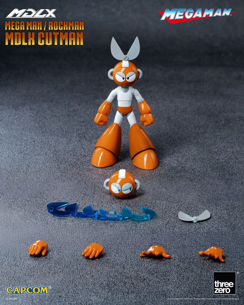 Mega Man Figura MDLX Rockman / Mega Man Cutman 12 cm - Z POP Toys