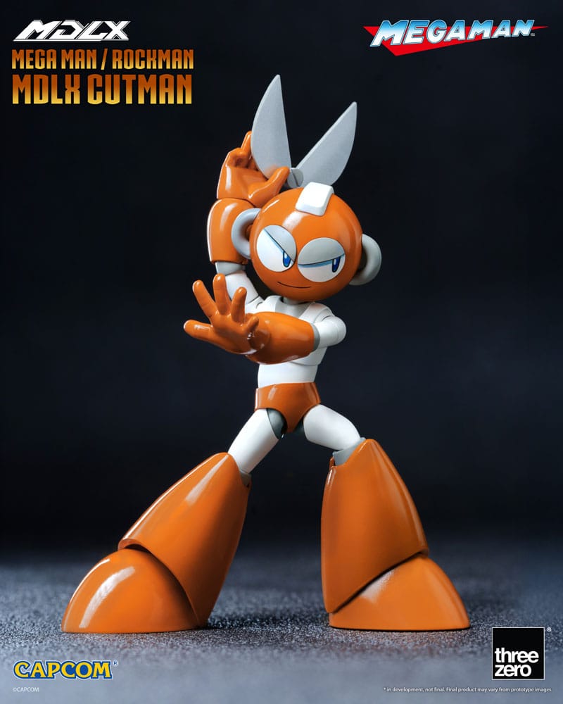 Mega Man Figura MDLX Rockman / Mega Man Cutman 12 cm - Z POP Toys