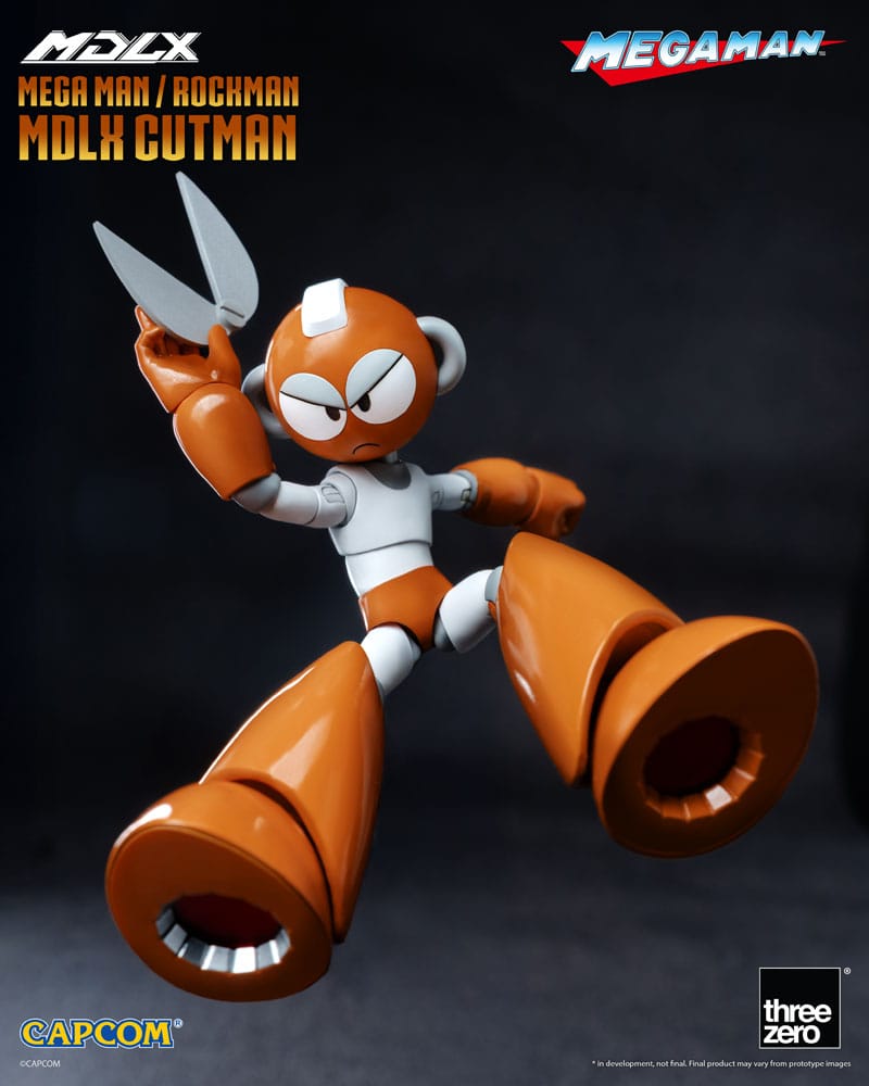 Mega Man Figura MDLX Rockman / Mega Man Cutman 12 cm - Z POP Toys