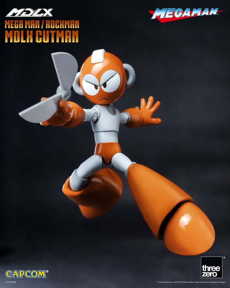 Mega Man Figura MDLX Rockman / Mega Man Cutman 12 cm - Z POP Toys