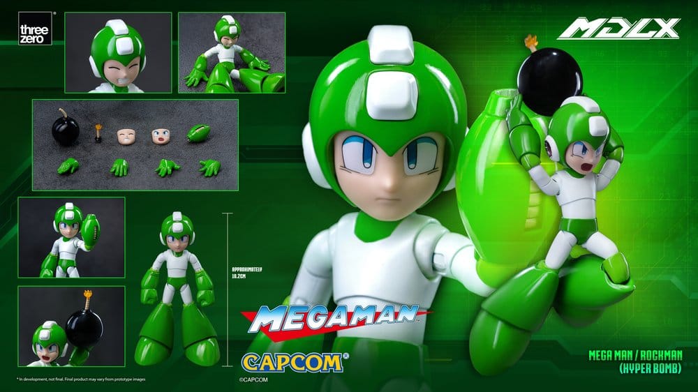 Mega Man Figura MDLX Mega Man / Rockman (Hyper Bomb) 10 cm