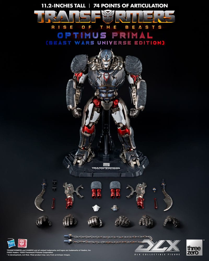Transformers: el despertar de las bestias Figura DLX Optimus Primal (Beast Wars Universe Edition) 29 cm - Z POP Toys