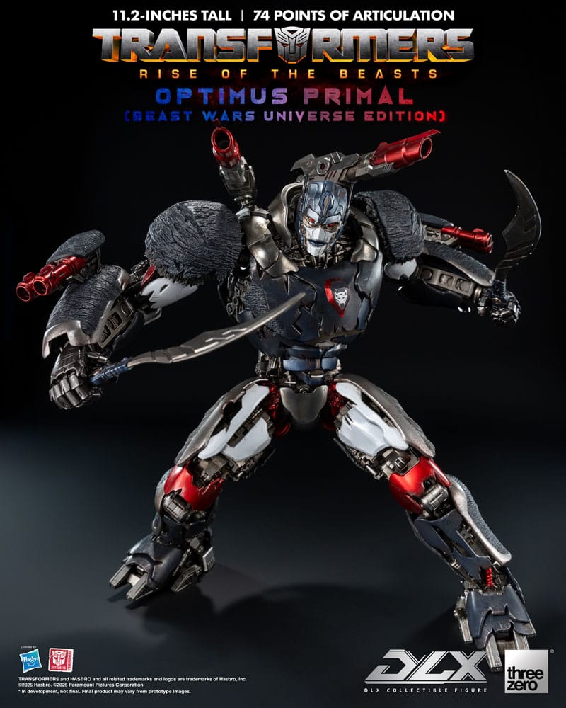 Transformers: el despertar de las bestias Figura DLX Optimus Primal (Beast Wars Universe Edition) 29 cm - Z POP Toys
