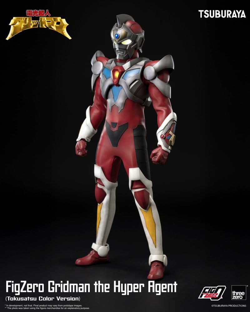 Gridman the Hyper Agent FigZero Figura Gridman (Tokusatsu Color Version) 30 cm