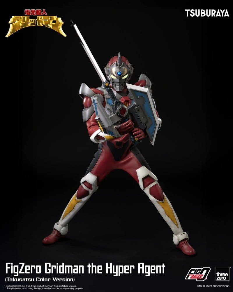 Gridman the Hyper Agent FigZero Figura Gridman (Tokusatsu Color Version) 30 cm