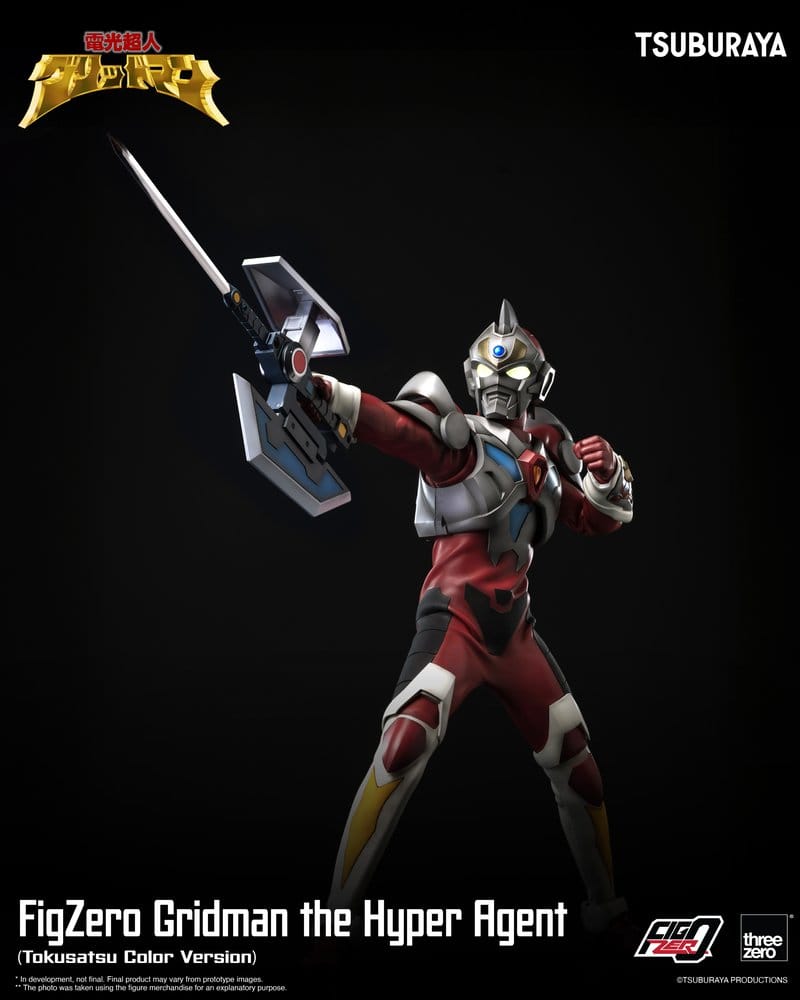 Gridman the Hyper Agent FigZero Figura Gridman (Tokusatsu Color Version) 30 cm