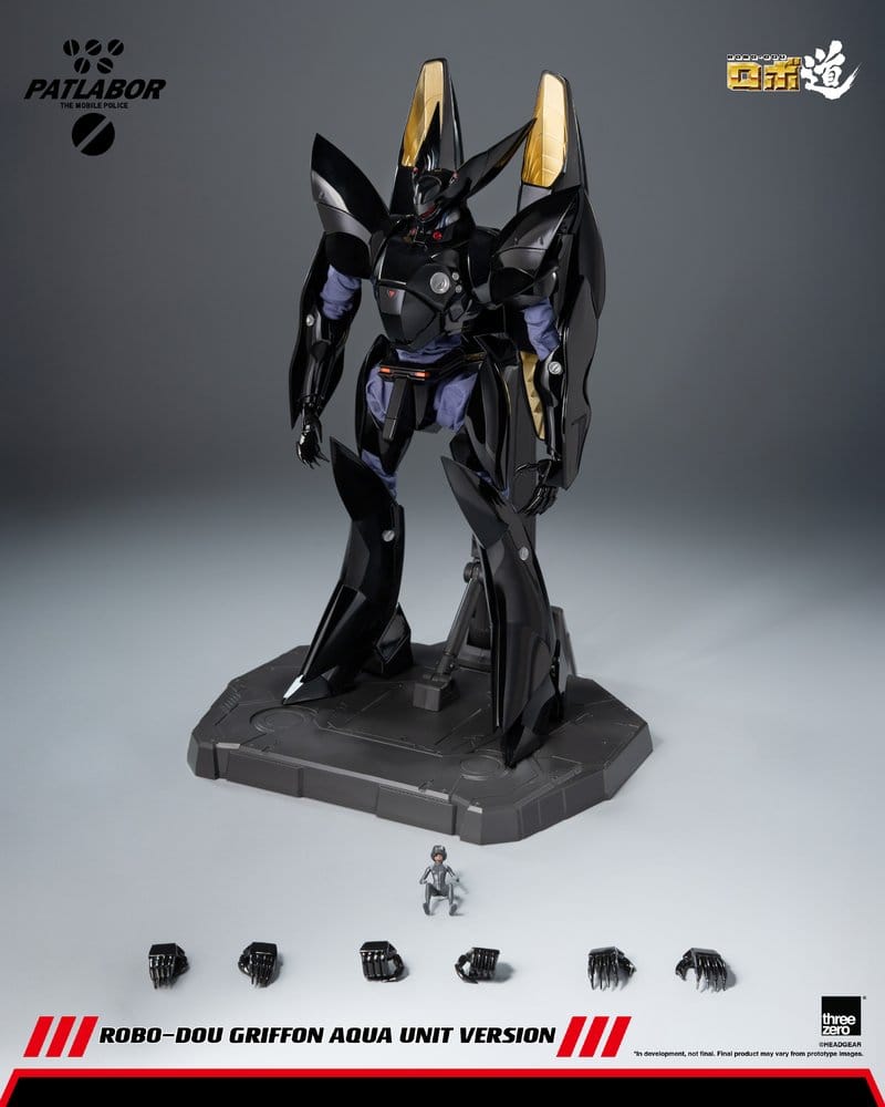 Mobile Police Patlabor Robo-Dou Figura 1/35 Griffon Aqua Unit Version 25 cm