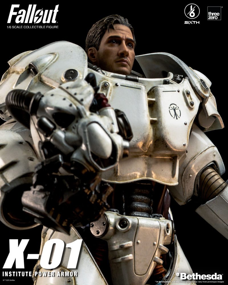 Fallout Figura FigZero 1/6 X-01 Institute Power Armor 37 cm - Z POP Toys