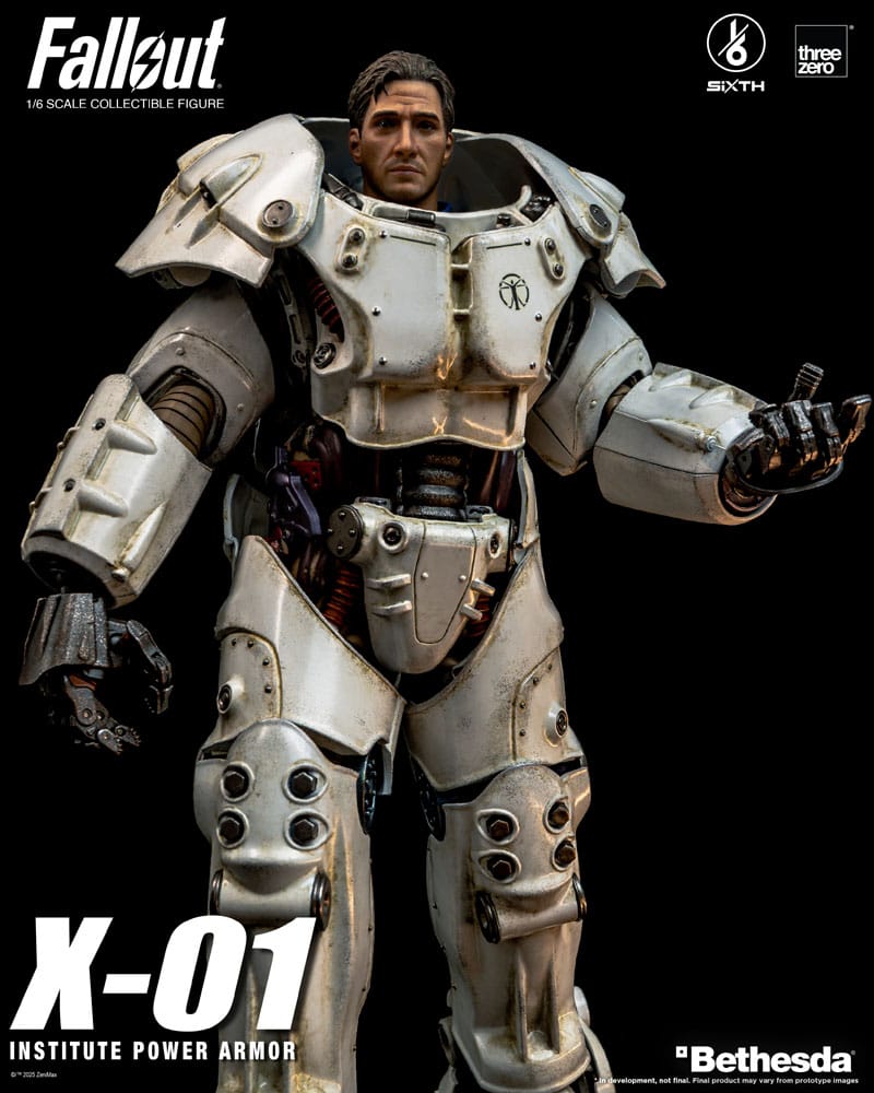 Fallout Figura FigZero 1/6 X-01 Institute Power Armor 37 cm - Z POP Toys