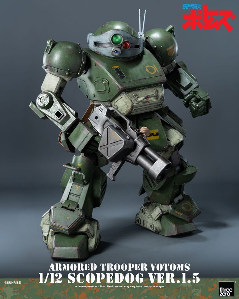 Armored Trooper Votoms Figura 1/12 Scopedog Ver.1.5 15 cm - Z POP Toys