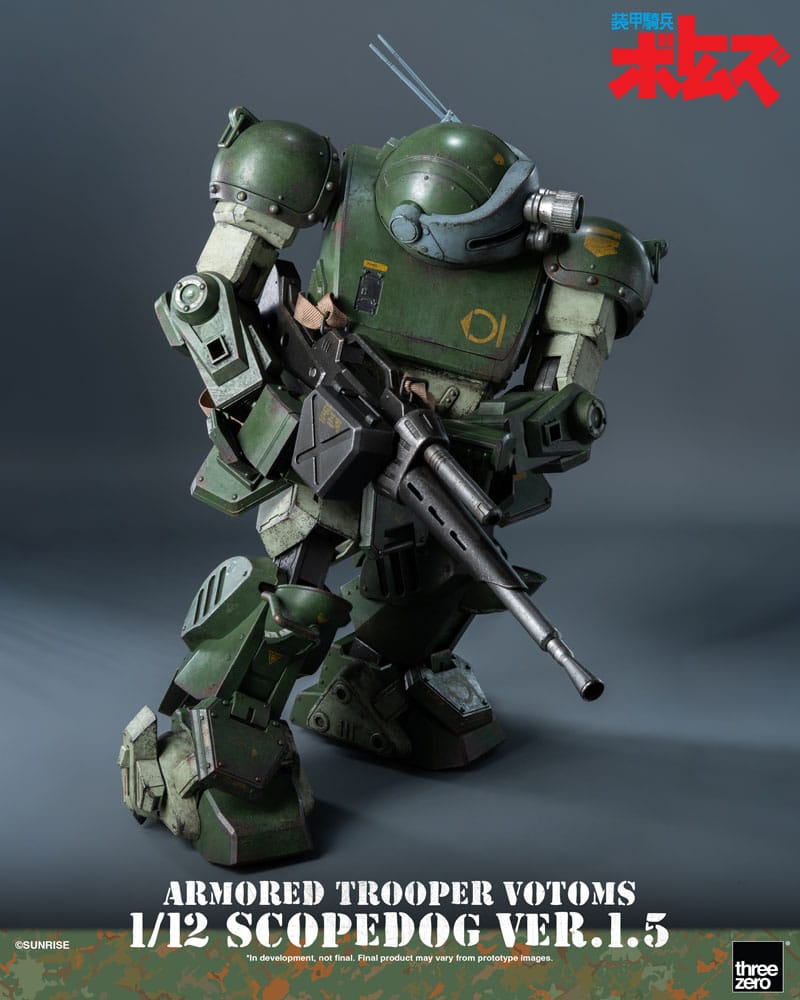 Armored Trooper Votoms Figura 1/12 Scopedog Ver.1.5 15 cm - Z POP Toys