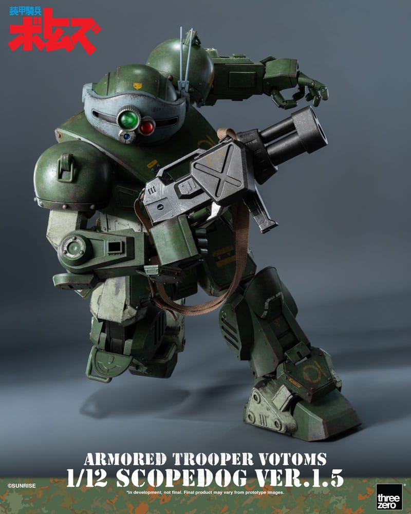 Armored Trooper Votoms Figura 1/12 Scopedog Ver.1.5 15 cm - Z POP Toys