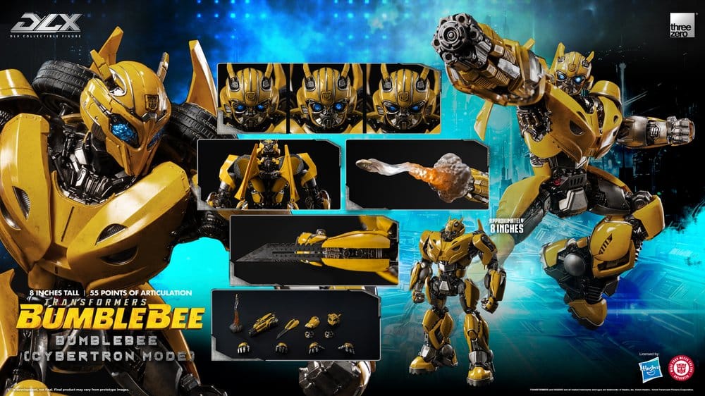 Transformers: Bumblebee DLX Figura Bumblebee (Cybertron Mode) 20 cm