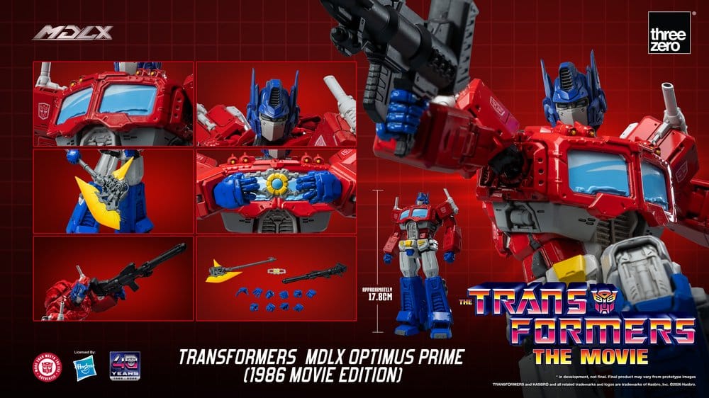 Transformers MDLX Figura Optimus Prime (1986 Movie Edition) 18 cm