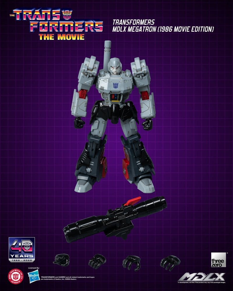 Transformers MDLX Figura Megatron (1986 Movie Edition) 18 cm