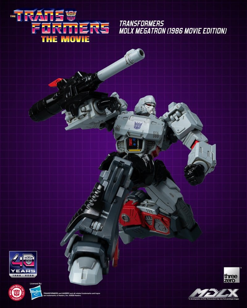 Transformers MDLX Figura Megatron (1986 Movie Edition) 18 cm