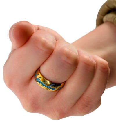 El Señor de los Anillos Réplica One Ring Glow in the Dark
