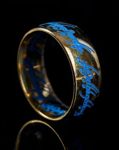 El Señor de los Anillos Réplica One Ring Glow in the Dark