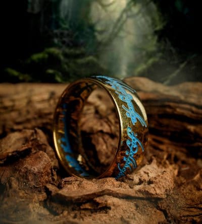 El Señor de los Anillos Réplica One Ring Glow in the Dark