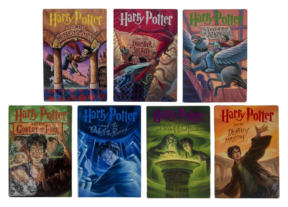 Harry Potter Posavasos Book Inspired (Set of 7)
