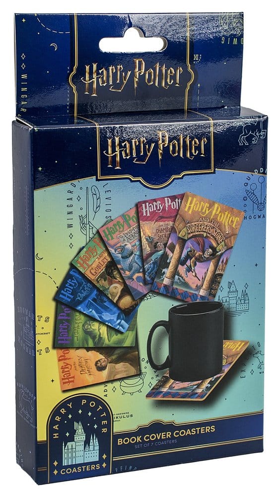 Harry Potter Posavasos Book Inspired (Set of 7)