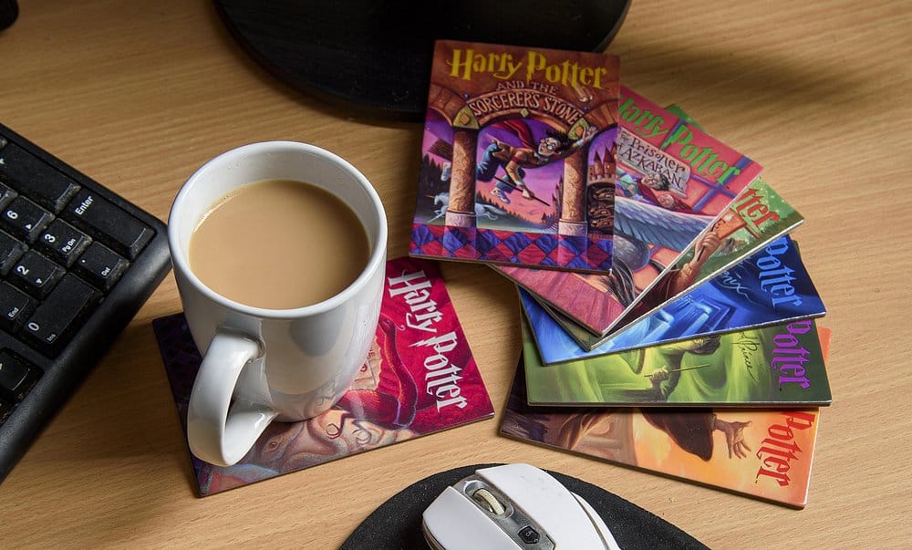 Harry Potter Posavasos Book Inspired (Set of 7)