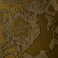 Harry Potter Réplica Marauder's Map Metal Map 15 cm