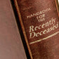 Beetlejuice Caja Réplica Handbook for the Recently Deceased