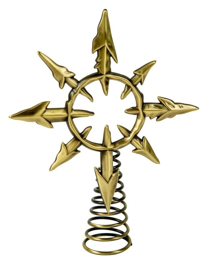 Warhammer 40,000 Remate de árbol Chaos Star 22 cm