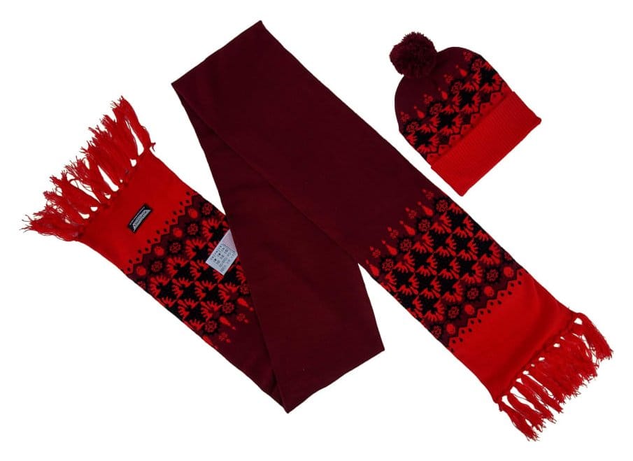 Warhammer 40,000 Set de Gorro y Bufanda de Punto Blood Angels 27 cm